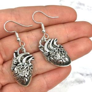 3 for $15 Heart Dangle Earrings
